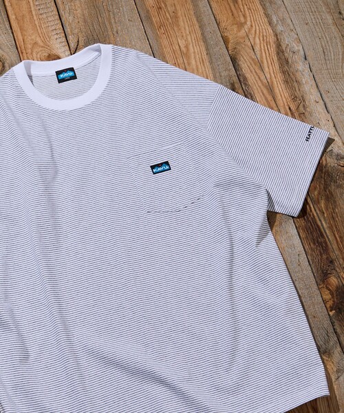 Лимитированная коллаб KAVU×FREAK'S STORE — куртка Storatech Wanpoint с тату‑покрытием, куртка‑покет T‑shirt