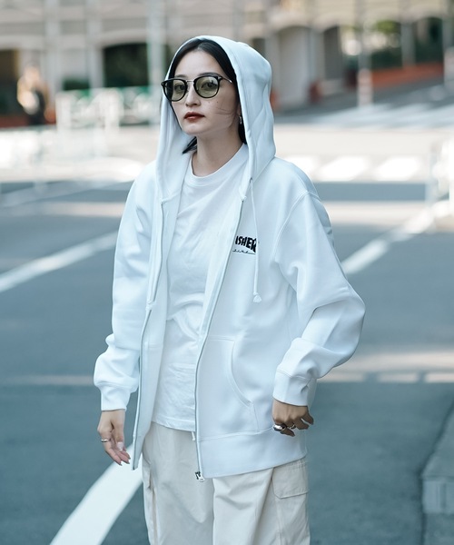 HOMETOWN emb ZIP HOODIE SWEAT PARKA / THRASHER — худи с вышитым логотипом, толстовка 10oz, двухсторонний джипер утепленный