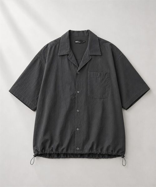 Рубашка Fujii Spindloe — open‑collar casual shirt с принтом
