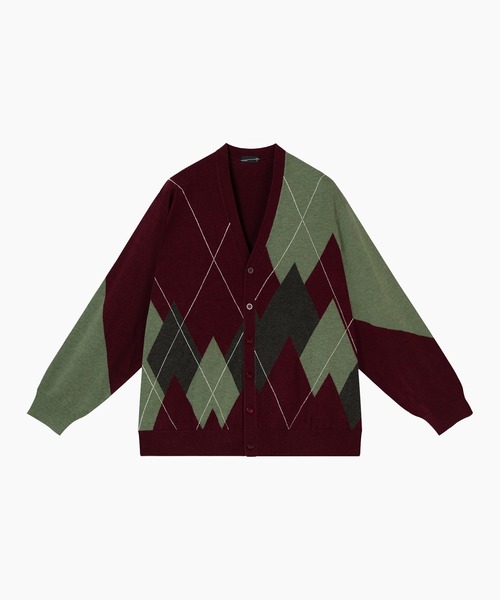 ARGYLE кардиган — кардиган в ромбическую клетку (argyle)