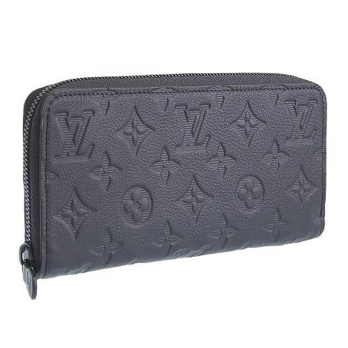Louis Vuitton мужской длинный кошелек Monogram Shadow Black на молнии горизонтальный M80333 (параллельный импорт)