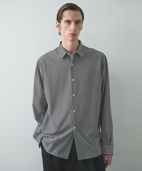 KANEMASA PHIL. 146G Stripe Modest Shirt — рубашка в полоску