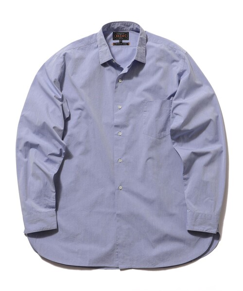 BEAMS PLUS Regular Collar 120/3 Broadcloth Classic Fit
