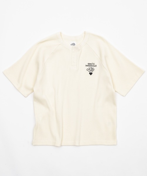 Connie thermal henley tee / Connie thermal henley T‑shirt