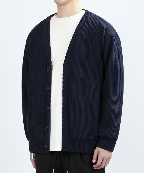RAVINE TENSION CARDIGAN (NAVY) — кардиган Ravine Tension, тёмно-синий