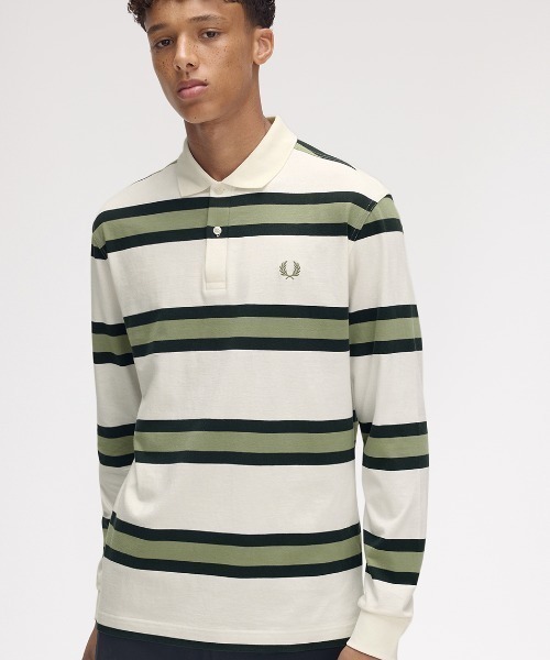 Jersey Stripe Polo Shirt — полосатая джерси-поло