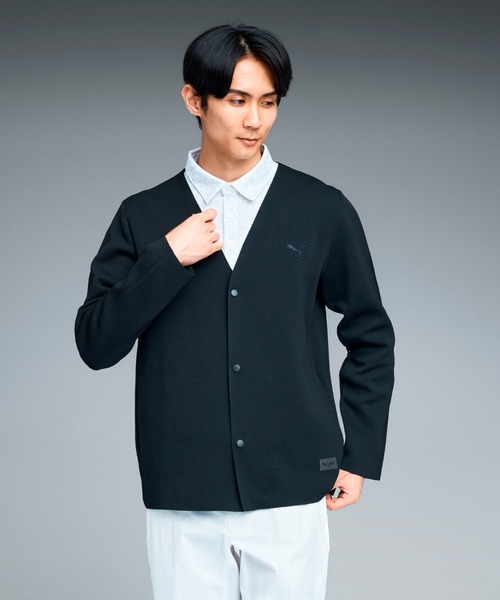 PUMA Mens Golf PB knit jacket — вязаная куртка PUMA для гольфа
