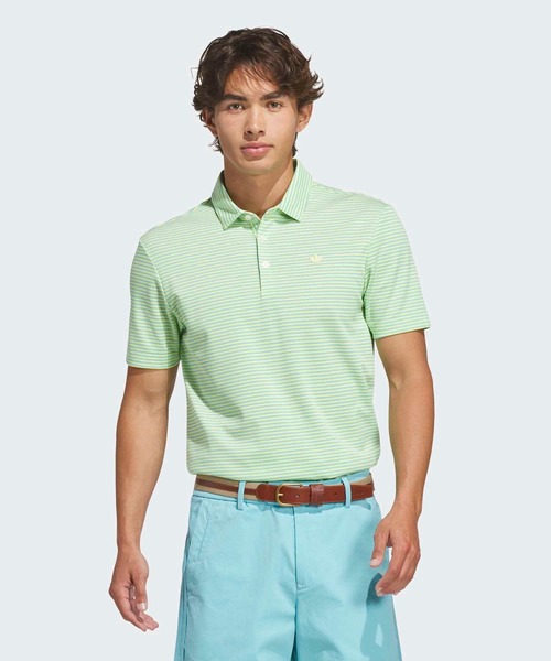 adidas Originals Golf Stripe Pique Polo — adidas Golf
