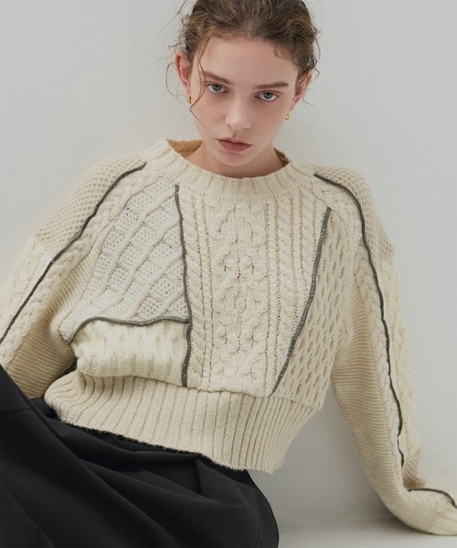 Кервел папка‑никит — «Kerval patchwork knit» (вязаная кофта)