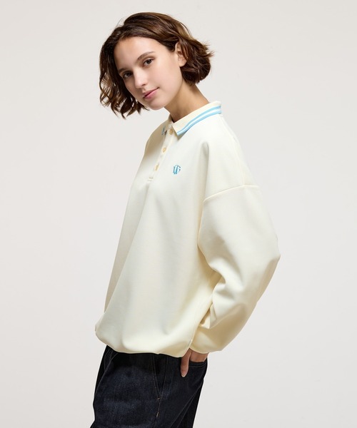 Moss Stitch Long Polo Shirt — длинное поло с моховым швом (плотный трикотаж)