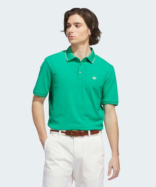 Originals Golf Twist Knit Wanpoint Logo — поло с коротким рукавом (adidas Golf)