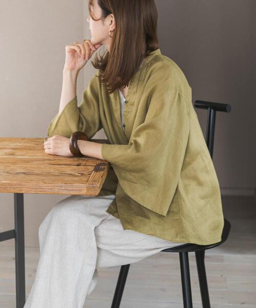 Linen Fleece — рубашка в стиле оверсайз, белая.