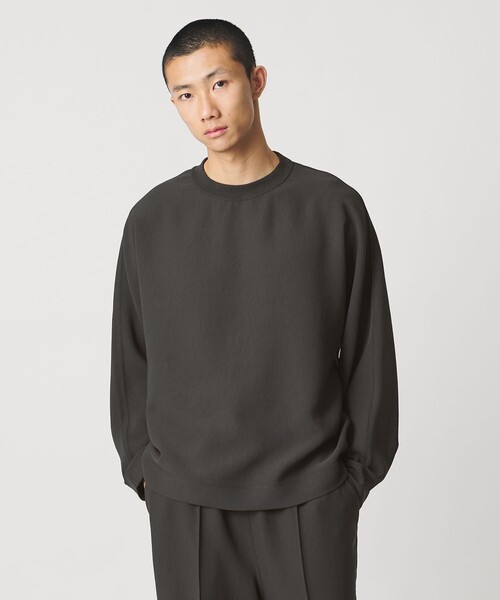 <D.O UNITED ARROWS BY DAISUKE OBANA> ESEENS Ⅰ DLMN L/SL CREW 26SS — лонгслив‑футболка