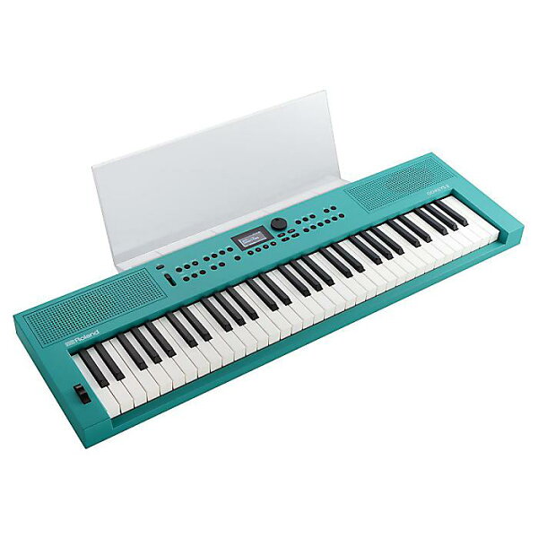 Roland GO:KEYS 3 (GOKEYS3-MU) цифровое пианино TQ (бирюзовый) специальная комплектация — 1 блок поставки, выход 26 апреля 2024, летний специальный выпуск
