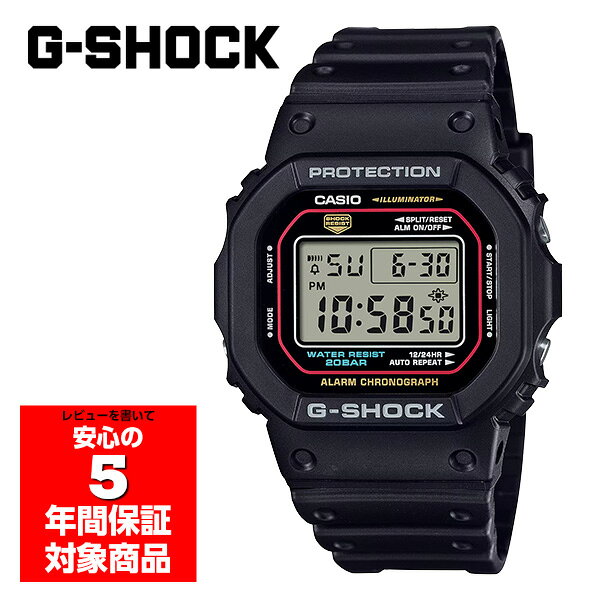 G-SHOCK DW-5600RL-1 наручные мужские цифровые часы, чёрные G-SHOCK Origin Casio импортная модель
