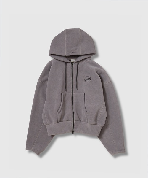 CLASSIC FLEECE ZIP‑UP HOODIE классическое флисовое худи на молнии