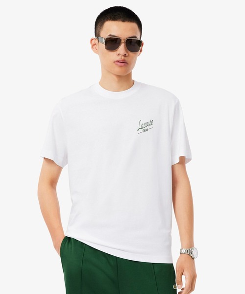 Lacoste Teparibackup print T‑shirt