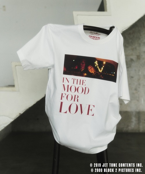 IN THE MOOD FOR LOVE TEE — футболка 25‑летие «Flower Age × 10Culture for ADAM ET ROPE’»