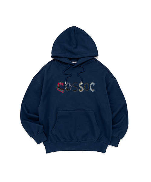 CC Alfabett forward parka (navy) — парка CC Alfabet (темно‑синяя)