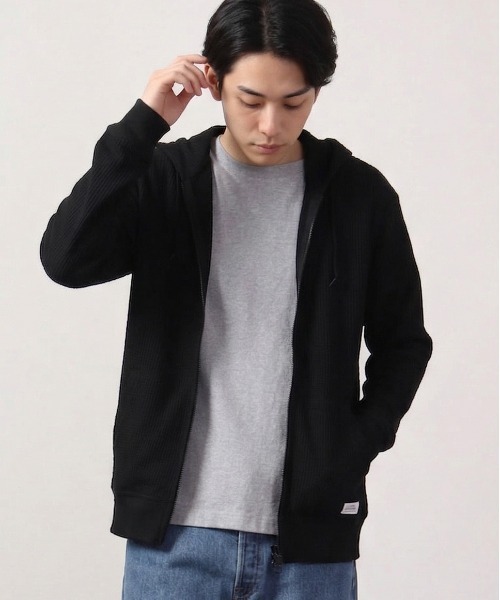 JEMORGAN Waffle Double Zip Parka — двусторонняя парка с капюшоном