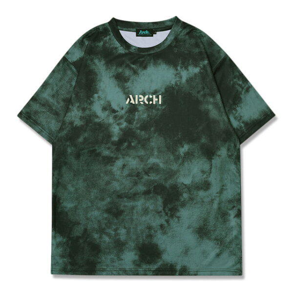 Футболка с коротким рукавом Arch blur‑flow «DRY» T126-126 Arch для мужчин и женщин, базовая