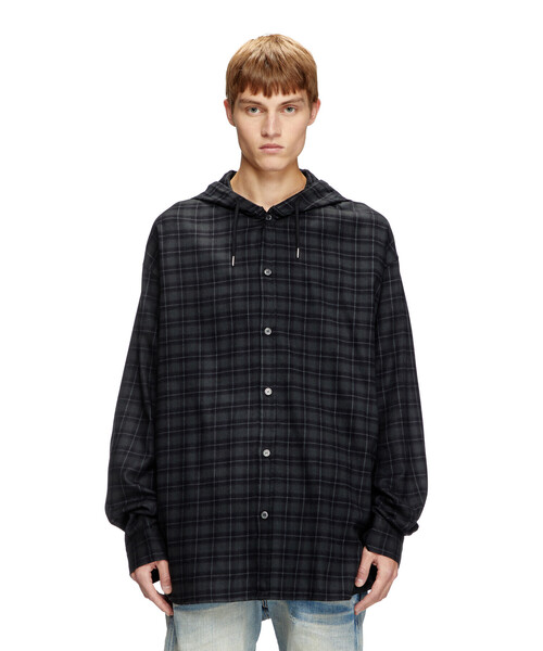Mens hooded футболка S‑DEWNY‑HOOD‑B