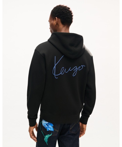 'KENZO Signature' энбройдери джаппер — джемпер с вышитым логотипом (инкорпорейтед)