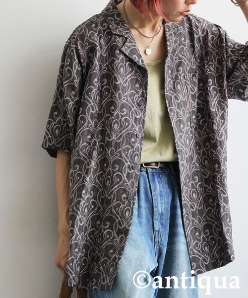 Art Board open collar casual shirt