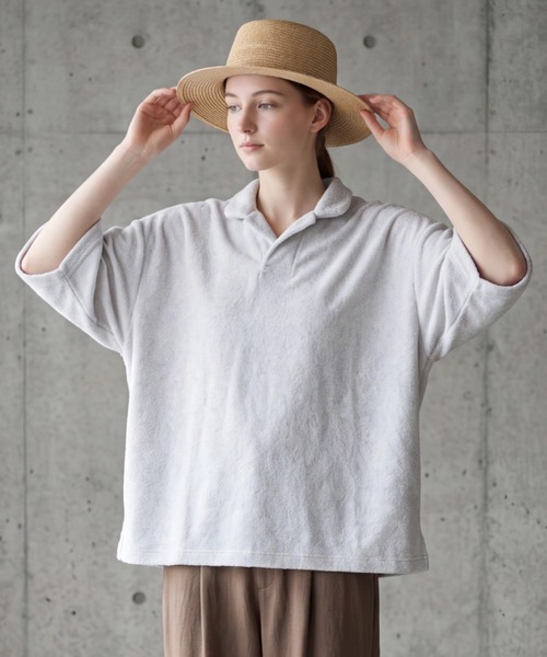 SE1 mocT PILE LOOPWHEEL OVERSIZED SKIPPER — оверсайз‑скрипер из махрового трикотажа