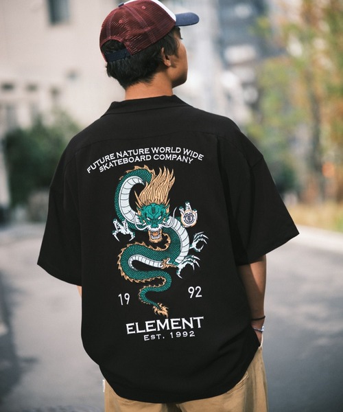 ELEMENT мужская Vietnam Sk8 Shirts — полурукавная футболка [2026 весна‑лето]
