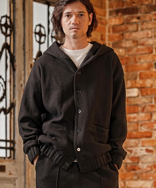 mpa4204 — Big Waffle Button Hoodie парка (CAM26AW-016)