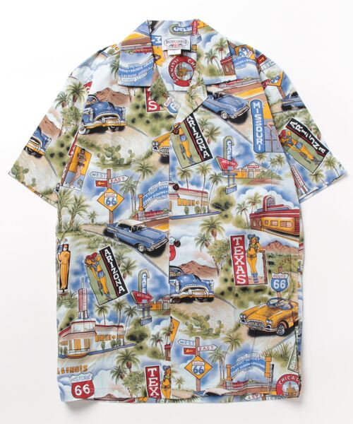 PACIFIC LEGEND — маиструкция Hawaiian shirt, сделано в США (W it ut20)