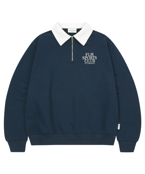 FLM Sports Club Sweet Shirt — футболка в стиле нейви