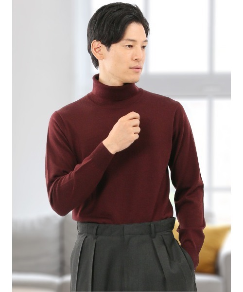 Wool 100% — свитер-таротник (knit) — сетевой кардиган