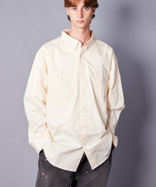rehacer Multi Pocket Puckering Shirt — рубашка с множеством карманов