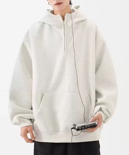 Front ZIP пуловер‑кардиган
