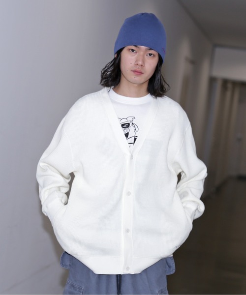 MANASTASH HEAVY SNUG THERMAL CARDIGAN — шерстяной кардиган