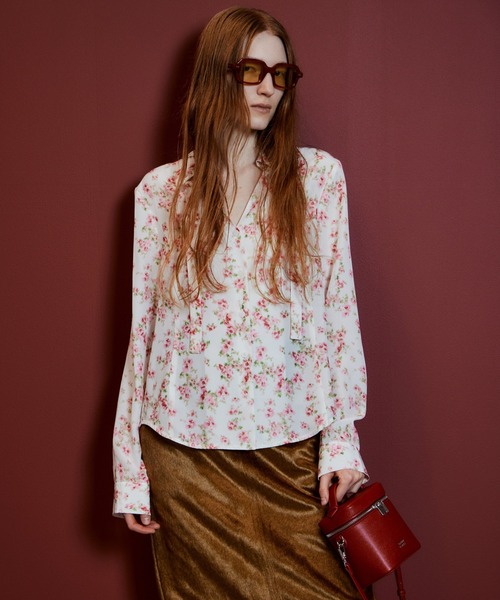 [2026 Autumn PRE-ORDER] Flower Print Shirt — рубашка с цветочным принтом