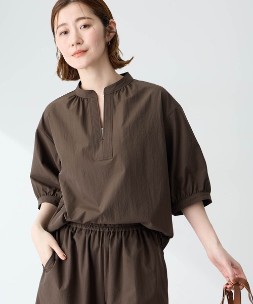 Lattice tunic knitted blouse — вязаная блуза-туника