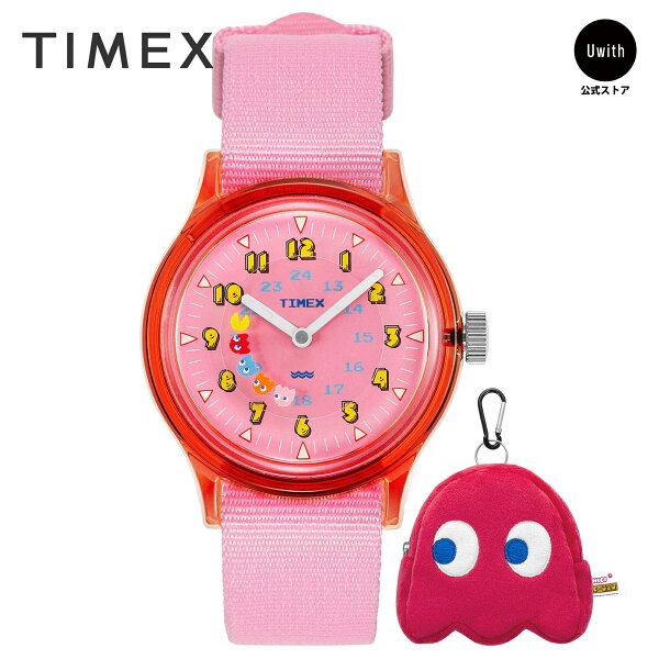 [Релиз-спецпредложение][магазин] Timex TW2V93900 Pac-Man наручные часы, розово-голубые, водозащита 3 атм