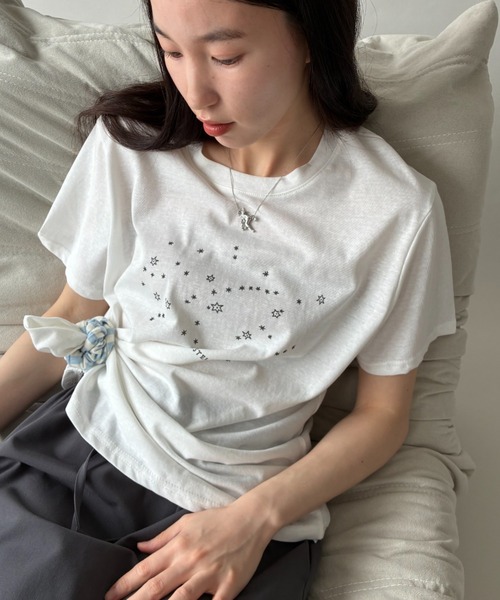 STAR PRINT TEE (футболка со звездным принтом)