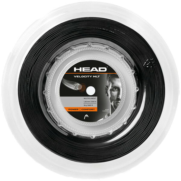 HEAD Gut Velocity Multi 200м рулон 1,25 мм 281414 BK струна для тенниса
