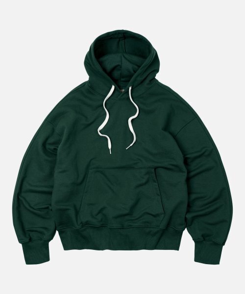 OG HEAVYWEIGHT PULLOVER HOODY — тяжёлая толстовка‑пуловер, цвет dark green