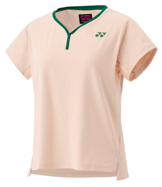YONEX: спортивная мужская футболка/поло Winners Game Shirt, розовый/L 20837-630 — соревновательная теннисная/бадминтонная форма, поло, UV-защита