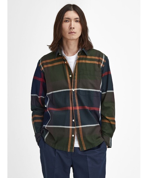 Renford tartan check shirt (oversize fit)