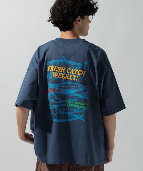 FISHS EDDY маркерная футболка‑маркет T‑shirt (UNISEX)