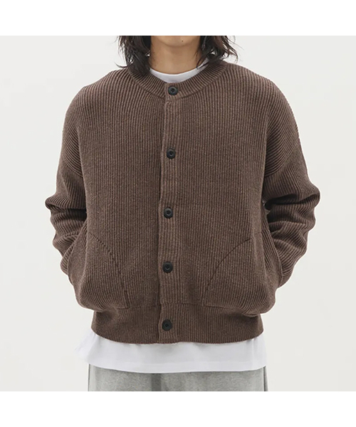 Loundneck crop cardigan