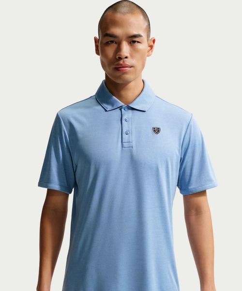 Nike пар‑менс Dri‑FIT гольф‑поло IB0238‑486 Work Blue — мужская футболка поло