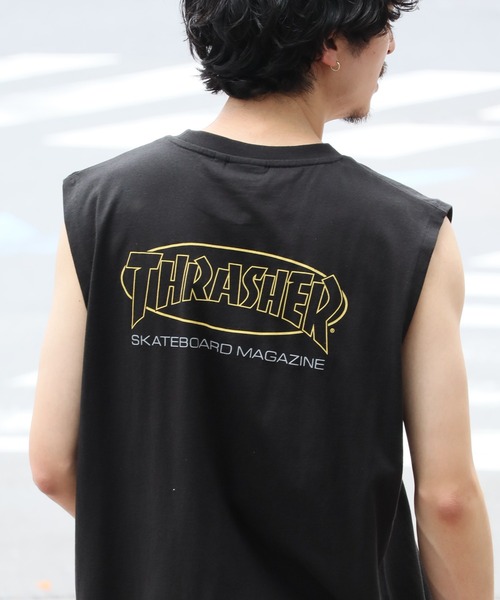 THRASHER artwork Design — футболка «Noosleeve Cat» (Thrasher)