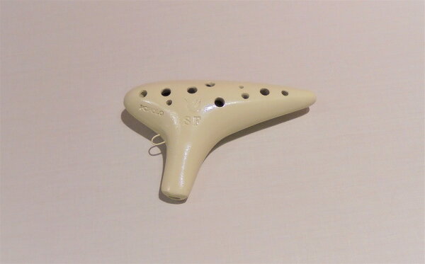 POPOLO Ocarina сопрано F трёхшаровая цвет слоновая кость S-SF IV